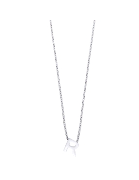 COLLAR DURAN ALPHABET IPLATA NICIAL R