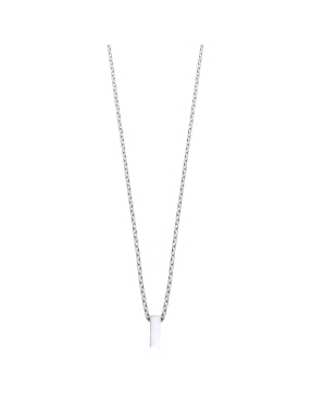 COLLAR DURAN ALPHABET PLATA INICIAL I