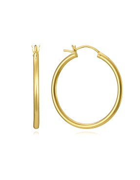 VICEROY PENDIENTE PLATA LEY IP GOLD TIPO ARO: 30 X 2MM