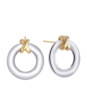 PENDIENTES DURAN EXCUSE PICCOLA PLATA LEY