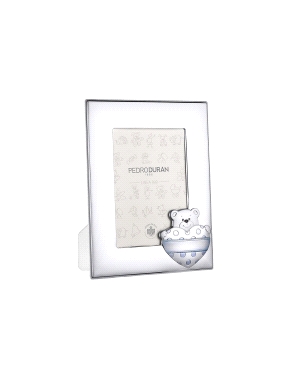 MARCO 9*14 DURAN BILAMINADO PLATA CORAZO