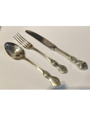 CUBIERTO POSTRE MALAGA MENESES PLATA LEY