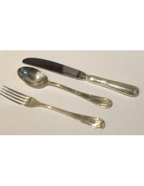 CUBIERTO POSTRE LAZOS MENESES PLATA LEY