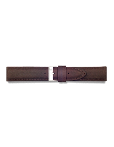 CORREA BECERRO MARRON HILO MARRON 22MM