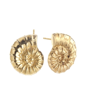 PENDIENTES DURAN EXCUSE SEA NAUTILUS PLATA LEY                        