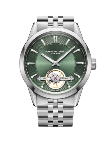 RAYMOND WEIL FREELANCER CALIBRE RW1212 GREEN DIAL