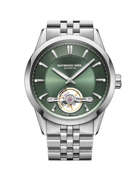 RAYMOND WEIL FREELANCER CALIBRE RW1212 GREEN DIAL
