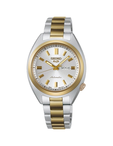 SEIKO 5 SPORTS SNXS 32MM BRAZALETE BICOLOR                                                          