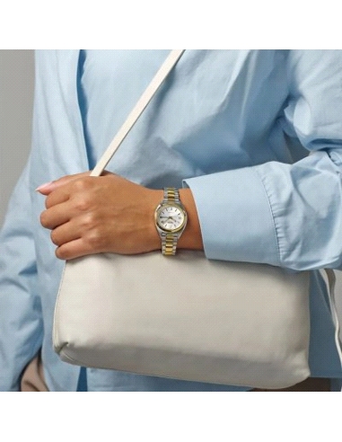 SEIKO 5 SPORTS SNXS 32MM BRAZALETE BICOLOR...