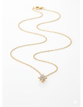 Gargantilla STAR Oro ley 18K y diamantes                                                             2