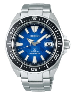 SEIKO PROSPEX SAMURAI MANTA RAY SAVE THE OCEAN