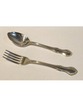 CUBIERTO ALPACA POSTRE MENESES  MODELO ZARAGOZA