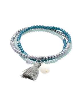 PULSERA ZEN ISLANDIA CONEJO PLATA RODIO