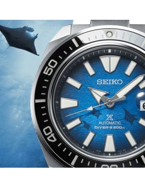 SEIKO PROSPEX SAMURAI MANTA RAY SAVE THE OCEAN 2
