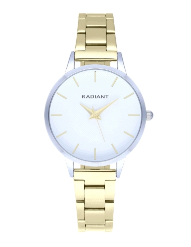 RADIANT LIGHT WHITE DIAL IPGOLD