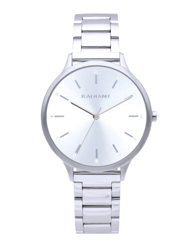 RADIANT ADDICT 38MM SILVER DIAL
