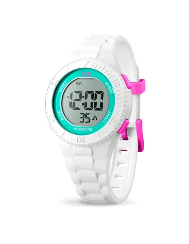 ICE WATCH DIGIT - WHITE TURQUOISE - SMALL