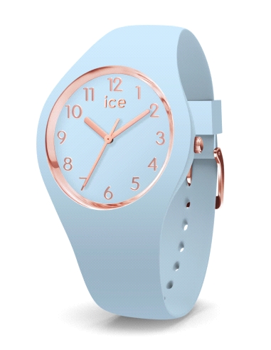 ICE WATCH MINI GLAM PASTEL BLUE NUMBERS