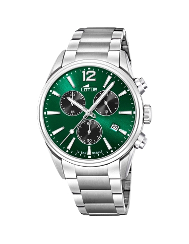 LOTUS CHRONO CON ESFERA VERDE 18690/4                                 